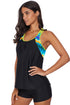 Print Insert Racerback Tankini Set